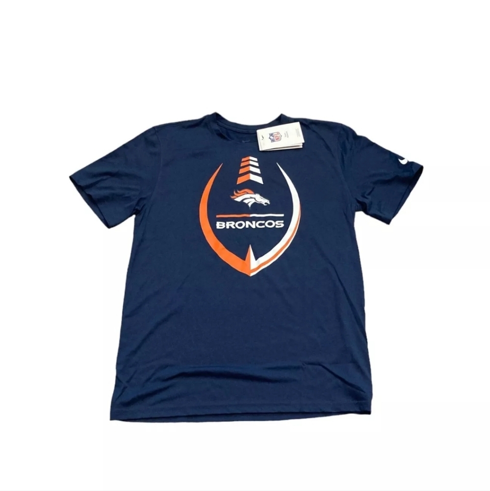 Denver Broncos Nike Men's Icon Dri Fit TShirt Short Sleeves SIZE 2XL
